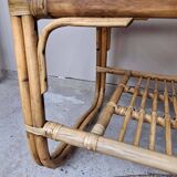 Rattan coffee table