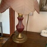 Kaelle lamp glass paste lampshade brass base