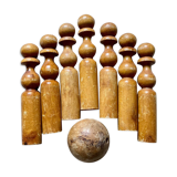 Wooden bowling