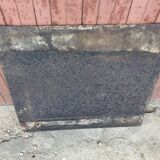 Fireplace plate