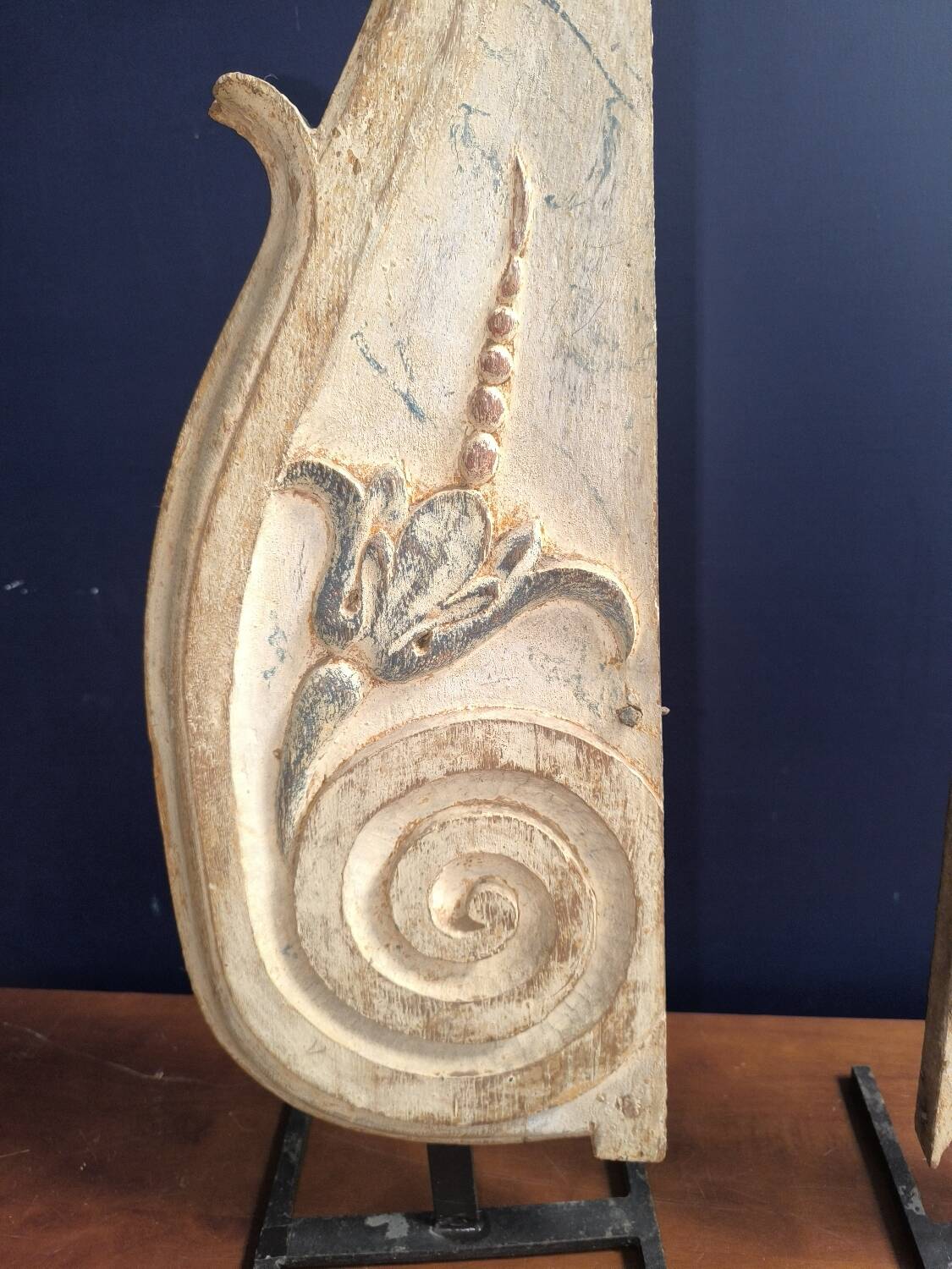 Pair of 18th century decorative motifs.