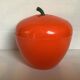 Vintage plastic orange apple ice bucket