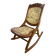 Authentic Victorian rocking chair from the late 19th century – Around 1880-1900.