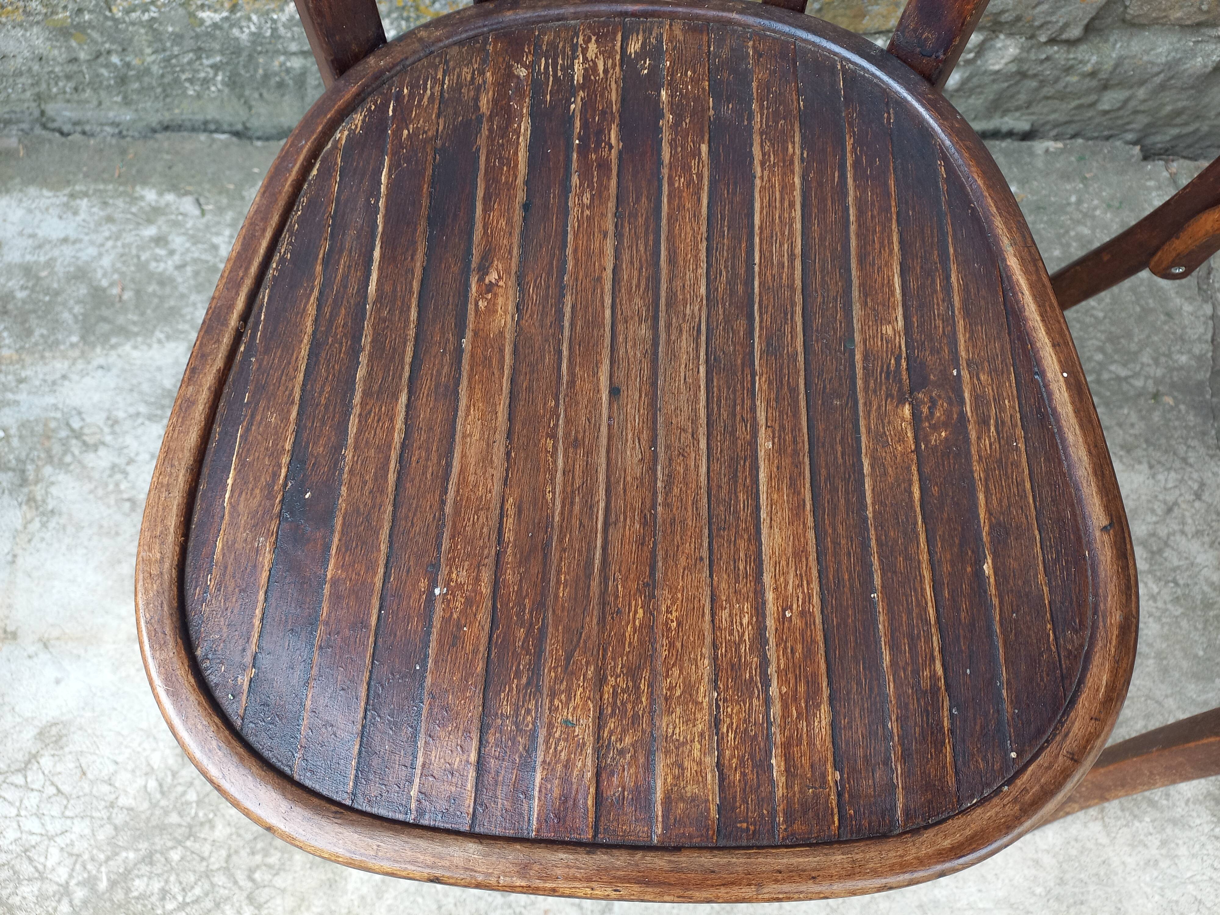 Set de 4 chaises bistrot Baumann