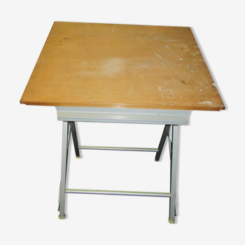 Table à dessin d'architecte pliable et tiroir