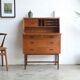 Teak secretary 77cm