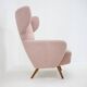 1960s Wing Chair, Czechoslovakia