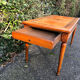 Table basse style Louis XVI  cuir
