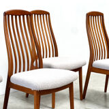 4 dining chairs by Preben Shou Denmark