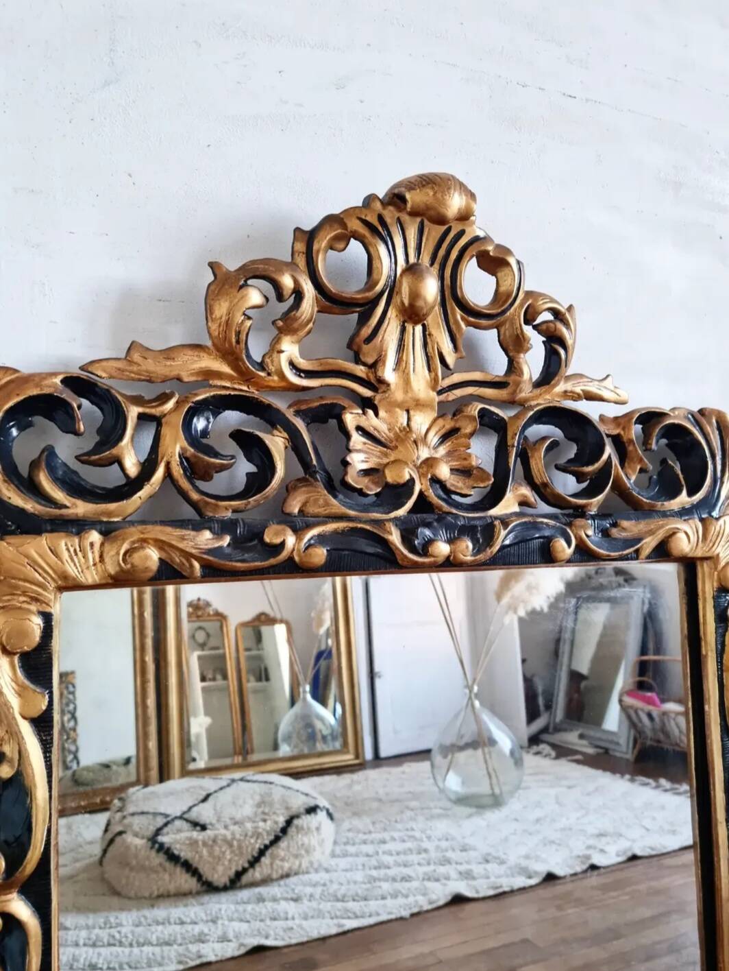 Antique mirror