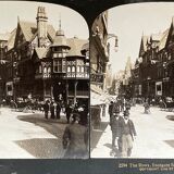 Old photography stereo, stereograph, luxury albumine 1903 Chester England