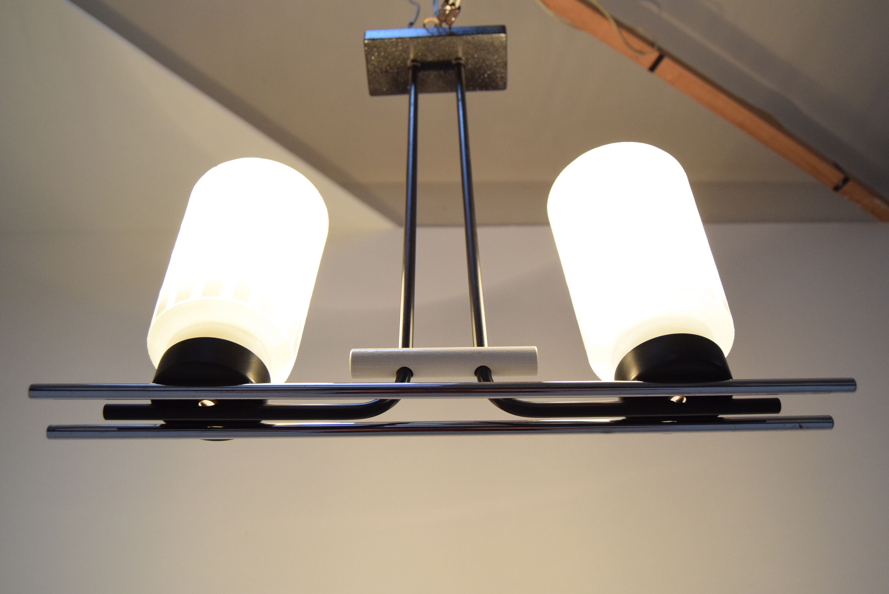 Mid-century chandelier/jilove u decina,1970's.