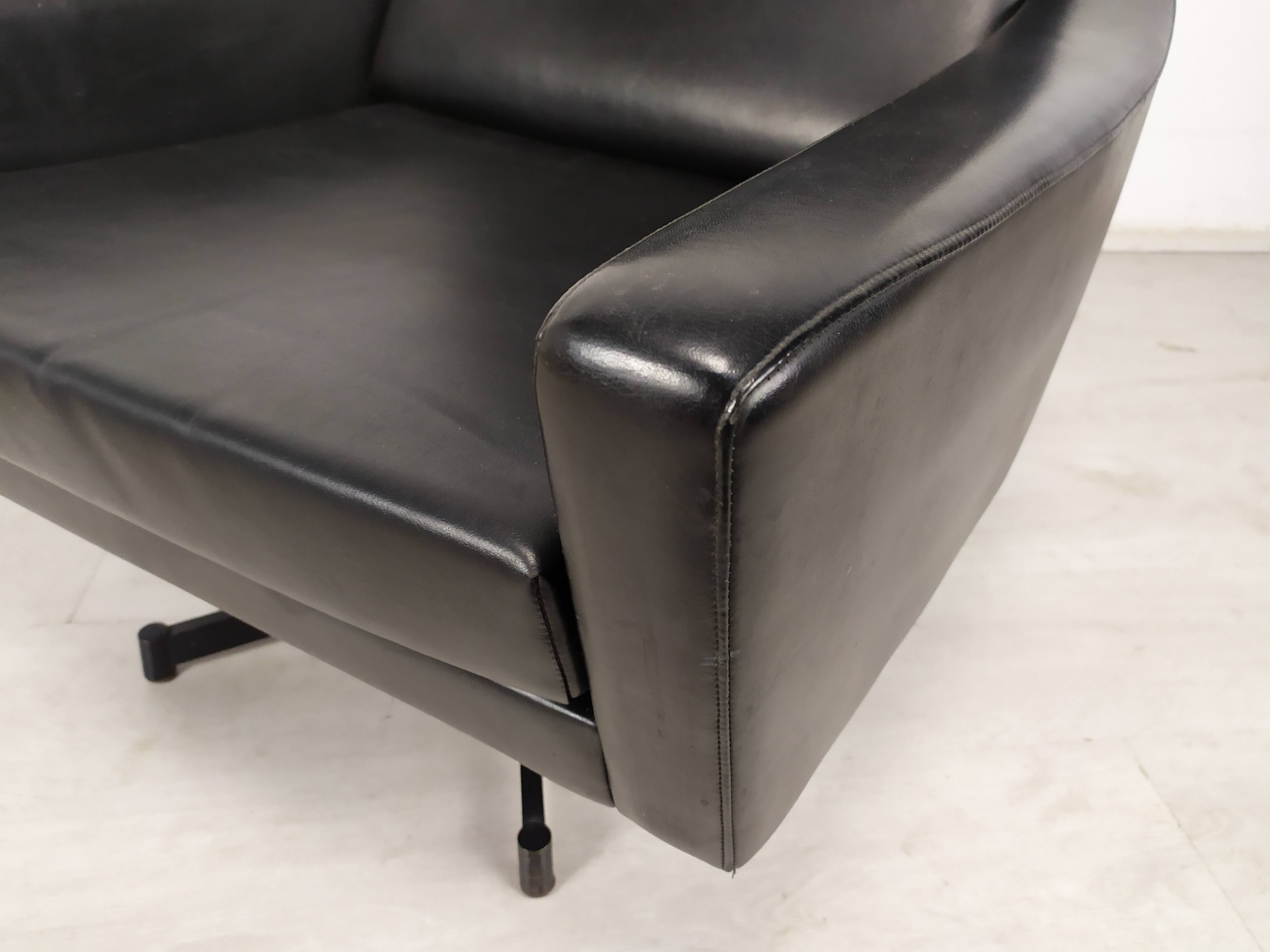 Vintage swivel armchair