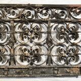 17th century wrought iron railing, balcony barrier railing