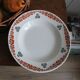 Lot de 2 assiettes creuses Faïencerie Nouvelle Givors modèle Yvette