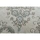 Tapis d'aire vintage persan fait main en laine et coton beige des années 1970 285x362