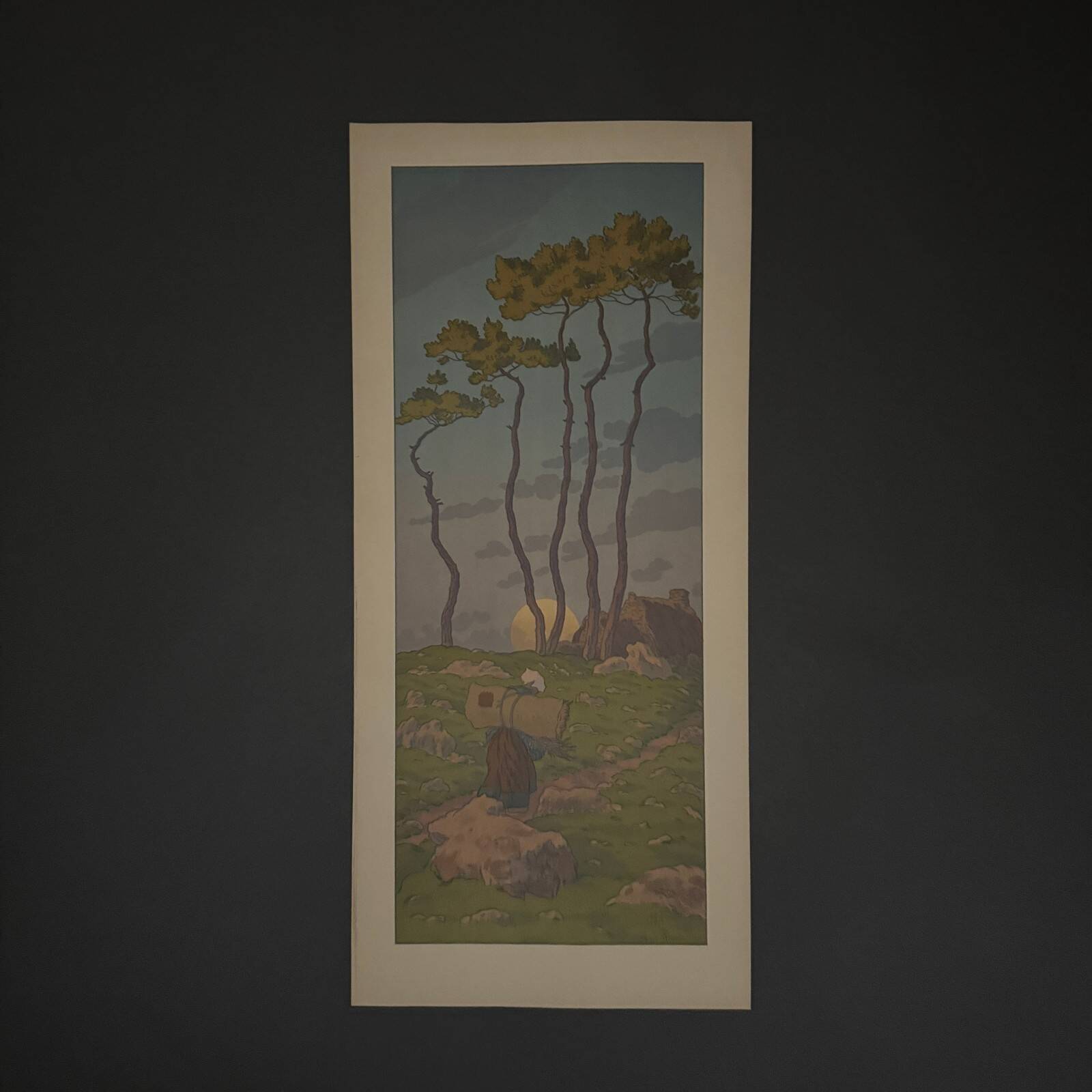 Lithograph by Henri The Fairy of the Hours - The Full Moon