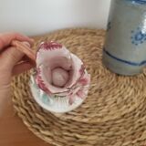 Vintage slurry candle holder