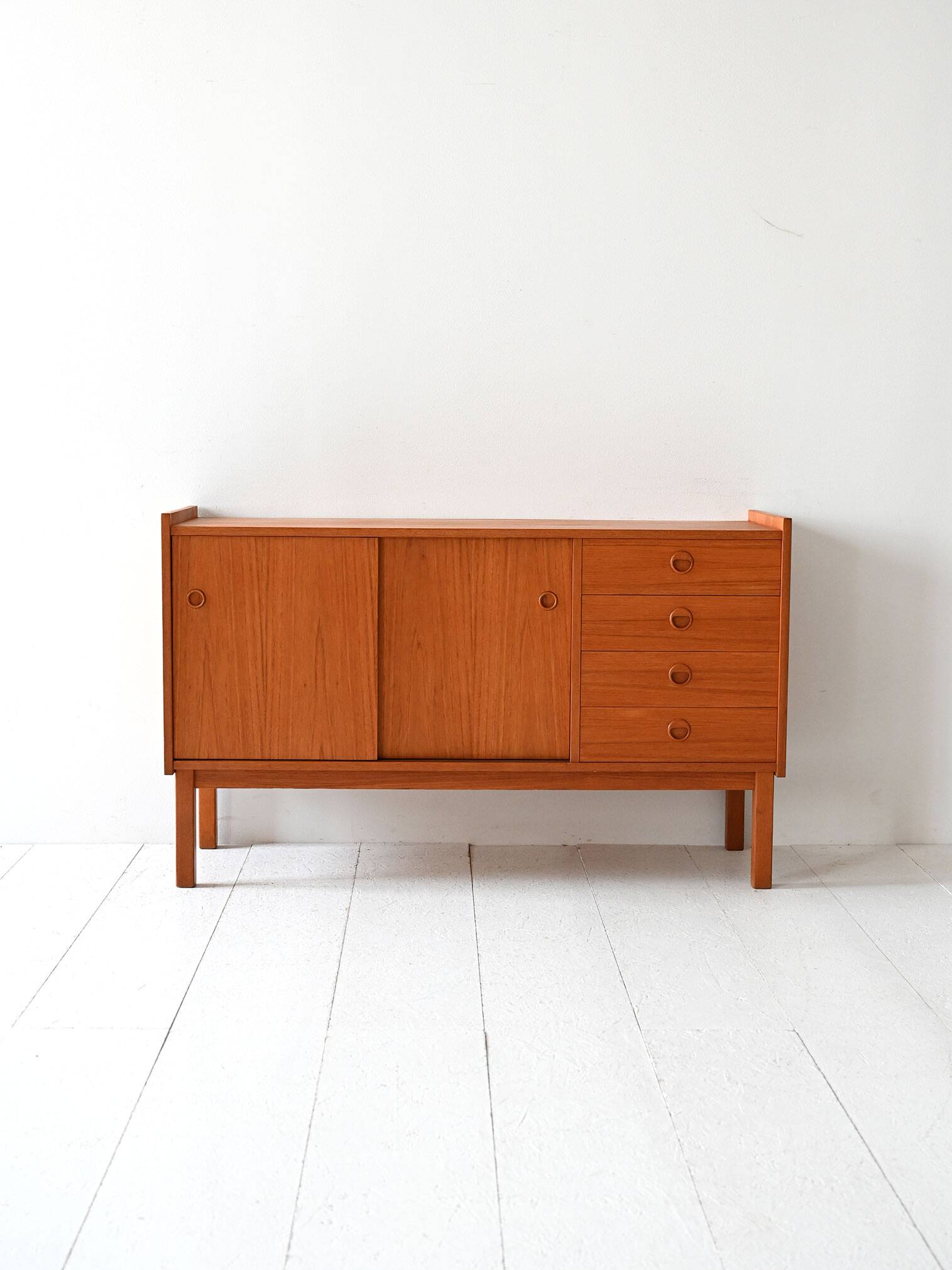 1950s/60s Scandinavian Teak Sideboard Cabinet
