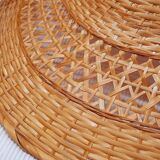 Rattan lampshade