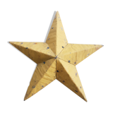 Star amish small model 30 cm mustard