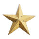 Star amish small model 30 cm mustard