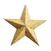 Star amish small model 30 cm mustard