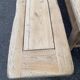 2 stripped farmhouse benches in solid oak 1950 200cm