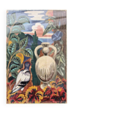 Gouache by Pierre Dubreuil (1891-1970) for Tuscan Garden