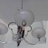 Art deo chandelier 1930 with 4 arms of light.