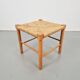 Vintage Danish Rope Stool in Beech, 1960s