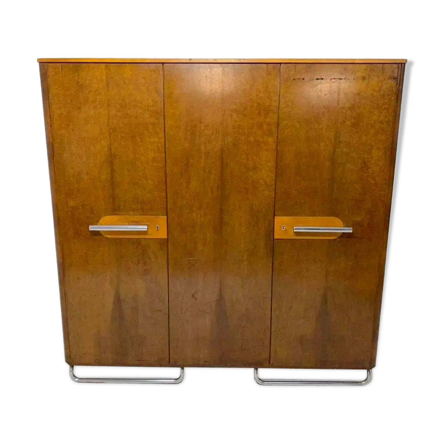 Bauhaus wardrobe by Mücke Melder, 1930s, Bohemia