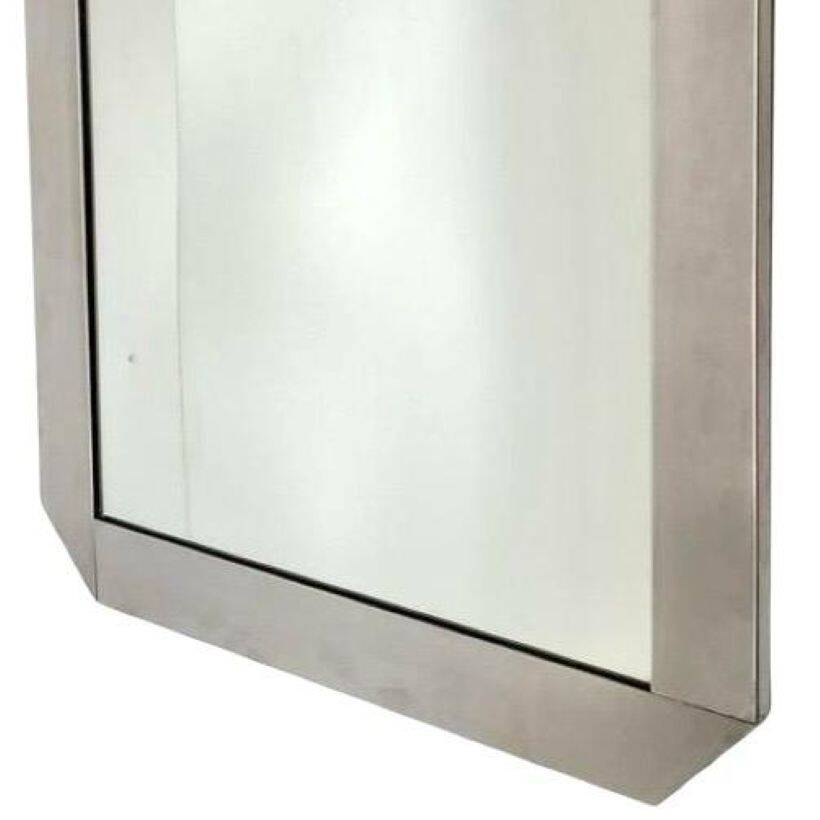 Miroir mural Space Age, Valenti Italie, années 1970