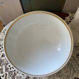Large antique Paris porcelain bowl