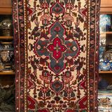 Ancient oriental carpet handmade Central Asia Turkey