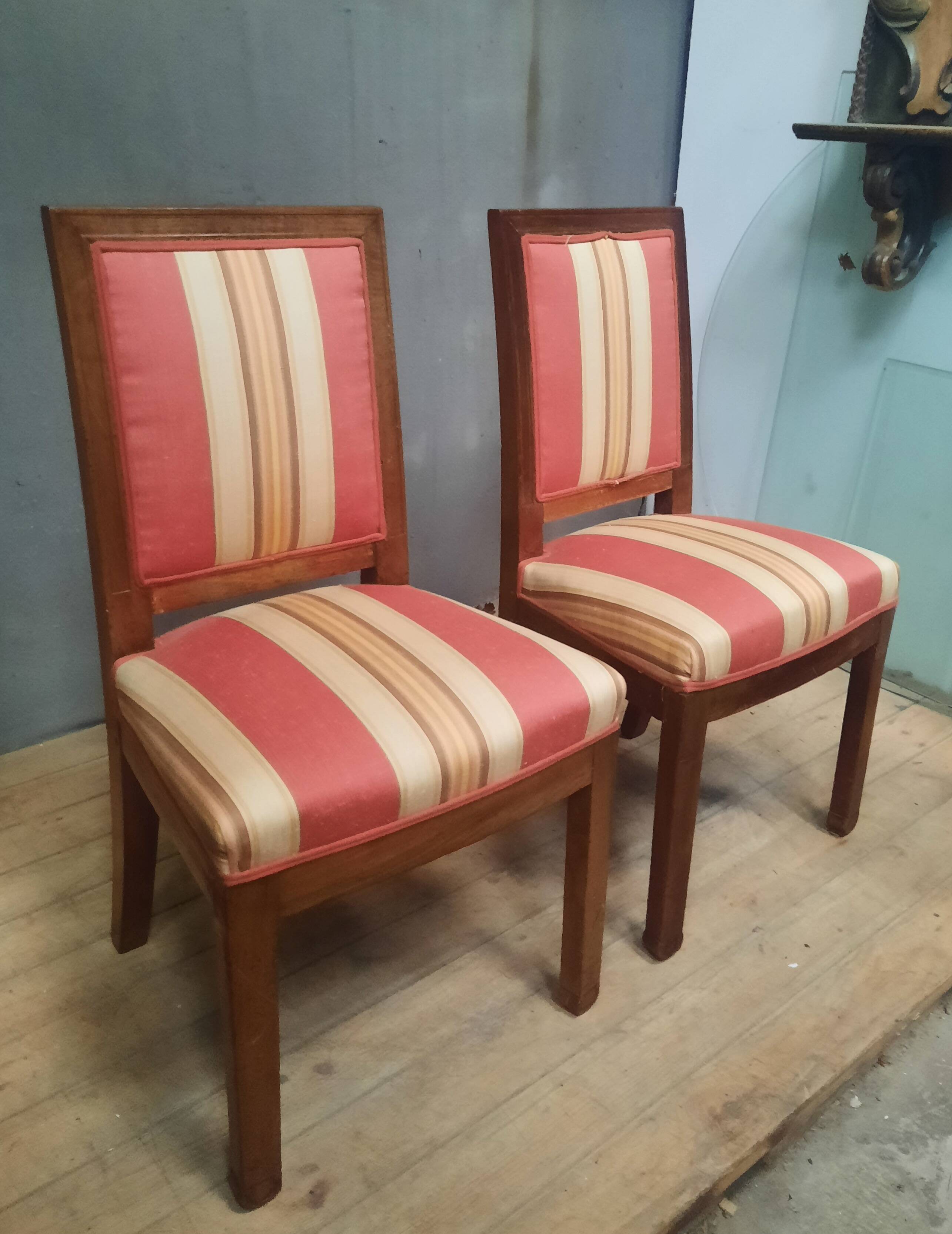 Pair of empire chairs