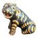 Animal Figurine Sculpture Glazed Terracotta Tiger Alebrije Mexico 1/2