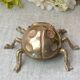 Bronze ladybug ashtray, 1960s