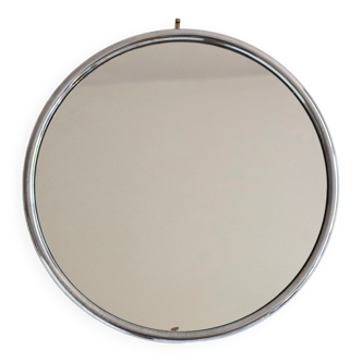 Vintage mirror in chromed metal