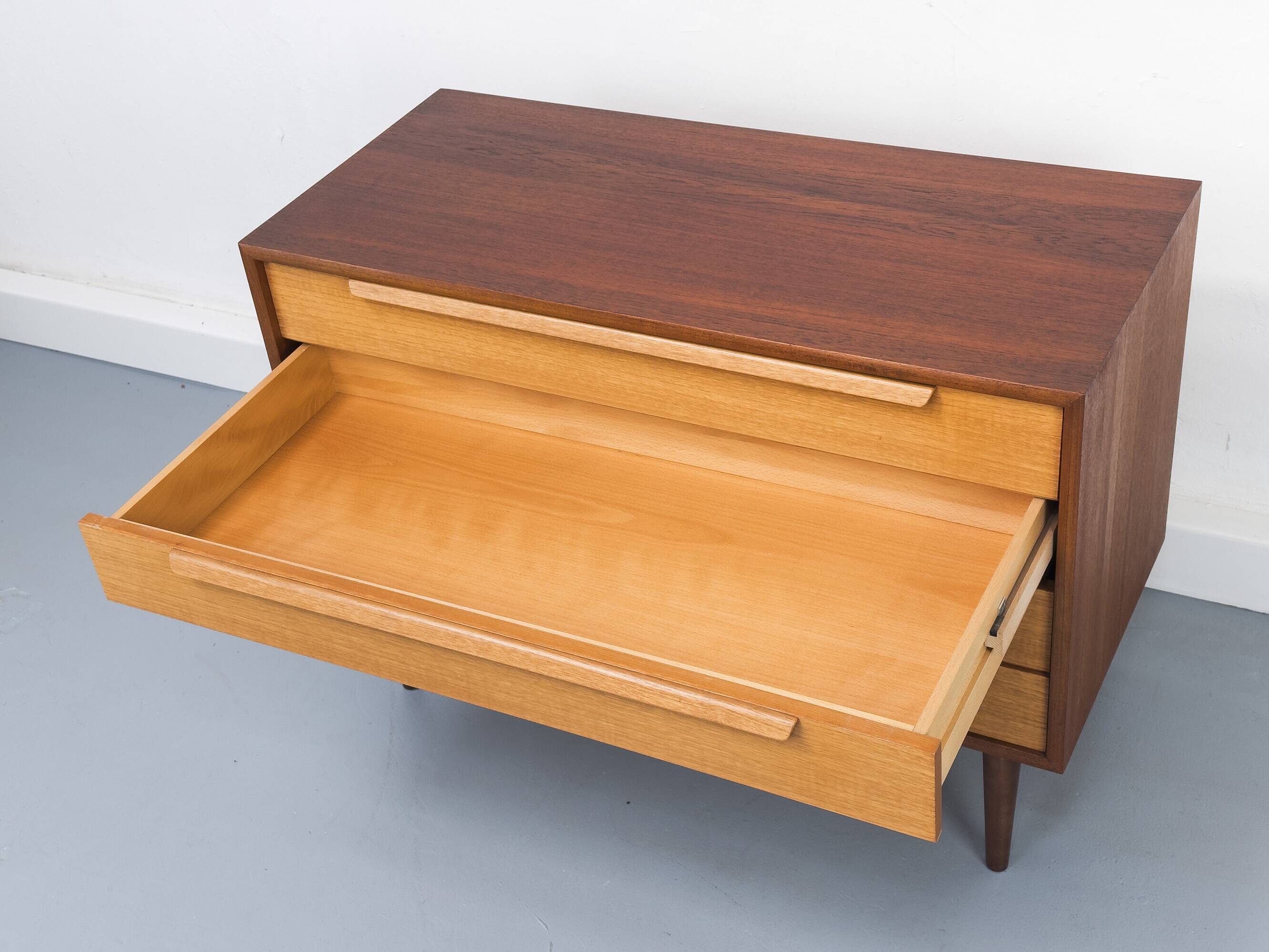Mid-Century Teak Chest of Drawers from WK Möbel, 1960s