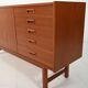 Scandinavian 1960s sideboard with projecting handles