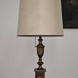 Old "Maison Charles" style bronze lamp