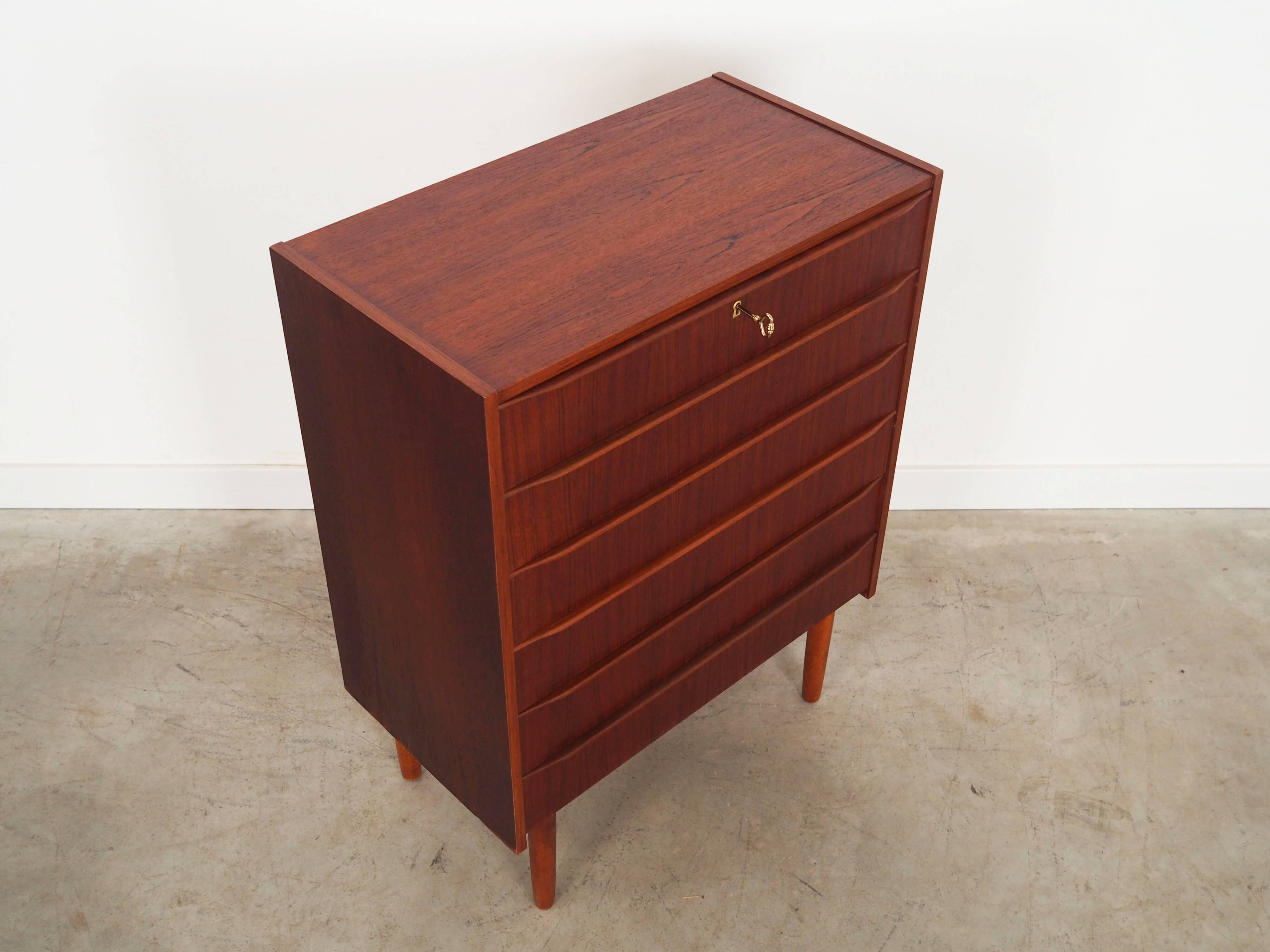 Teak chest of drawers, Danish design, 1970s, production: Denmark