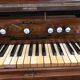 Old English harmonium mahogany bellows, nineteenth