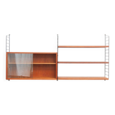 String wall shelf by Kajsa & Nisse Strinning, 1950s