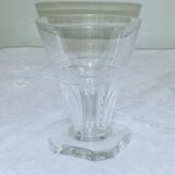 8 glasses with liqueur or aperitif 8cl art deco