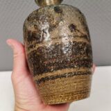 Unique vase from Søholm Denmark 1970s.