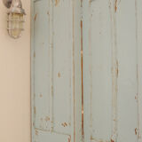 Parisian wardrobe colors soft blue patinated