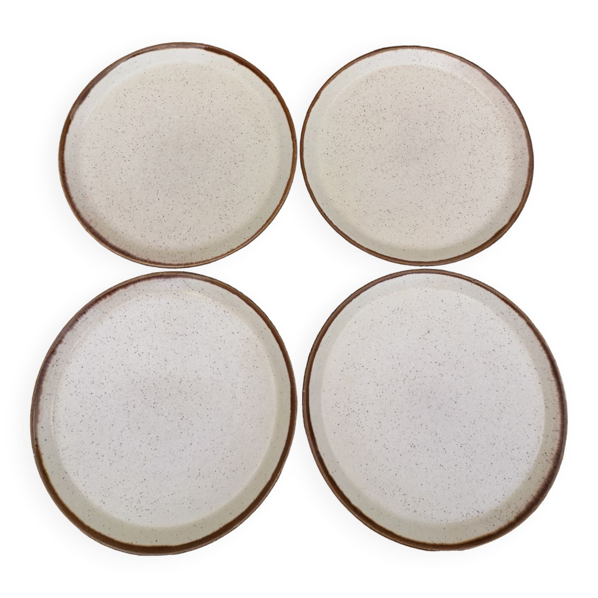 Flat ceramic plates
