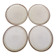 Flat ceramic plates